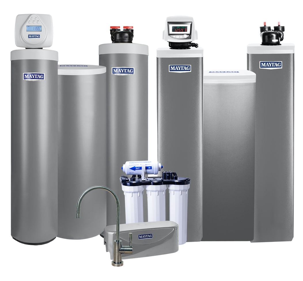 A Maytag® water treatment can help keep your water clean.